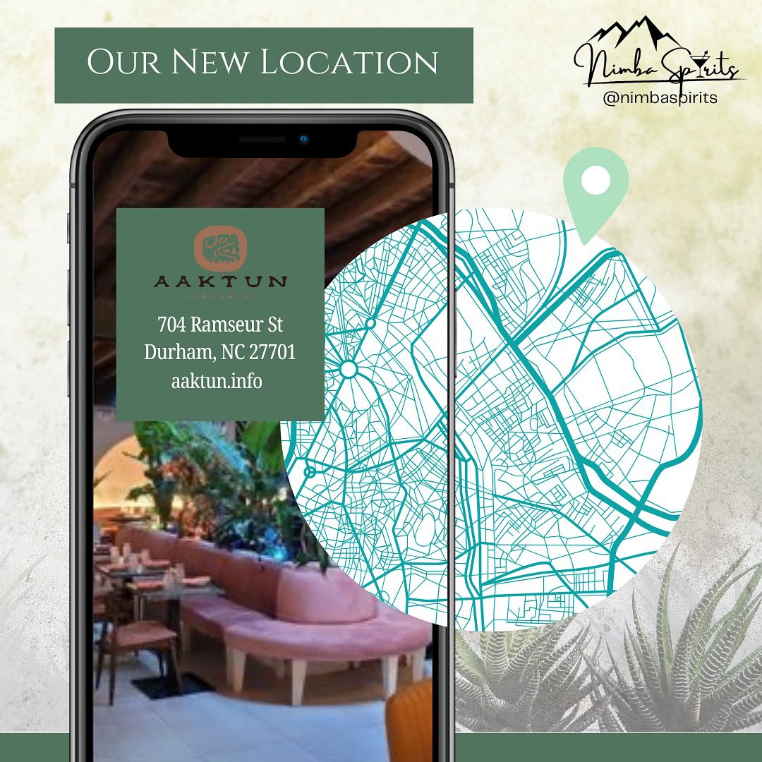 📍Great news! Raicilla is now available at @aaktunnc
🗺️Stop by and grab a sip of this premium spirit made from 100% pure agave - a true taste of Mexico.
🥂Cheers to new adventures!
#NimbaSpirits #RaicillaRevelry #durhamnc